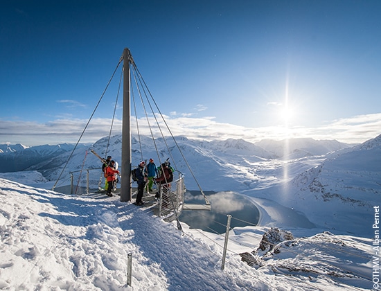 Une station : Val Cenis